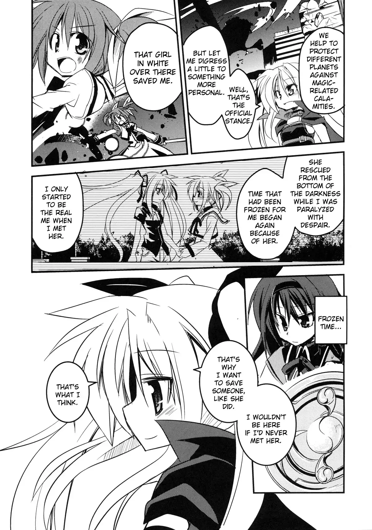 Madoka x Nanoha Chapter 3 46